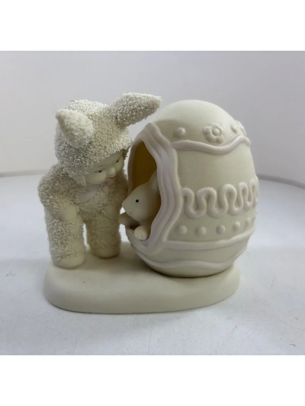 Department 56 Snowbabies Easter Can You Come Out And Play? Figurine [1801]